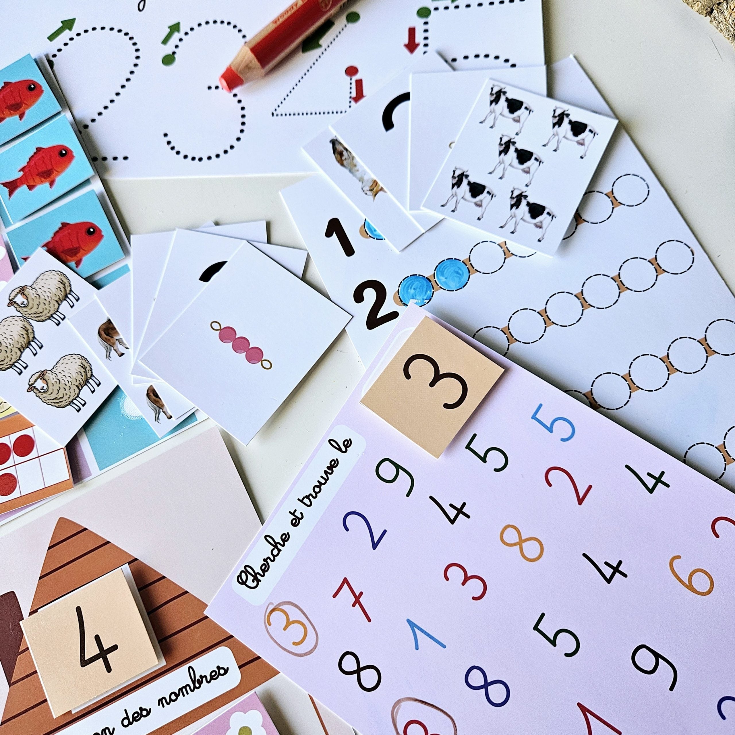 📥Pack Premiers Calculs (de 1 à 5 ) PDF