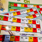 🎲Jeu de l'oie Lecture: sons -> syllabes