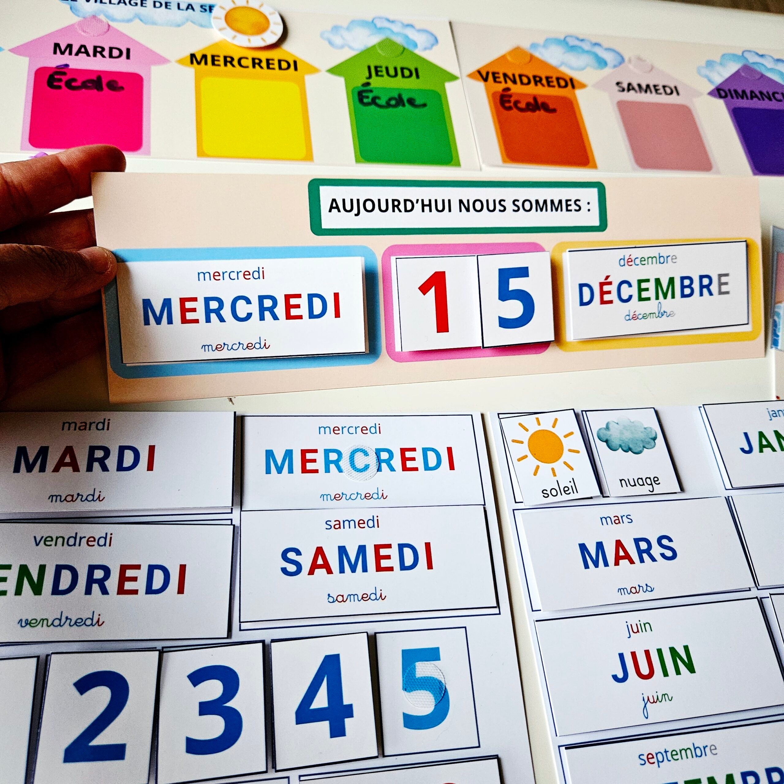 📥Le calendrier des enfants PDF