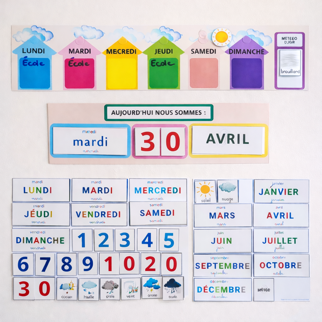 📥Le calendrier des enfants PDF