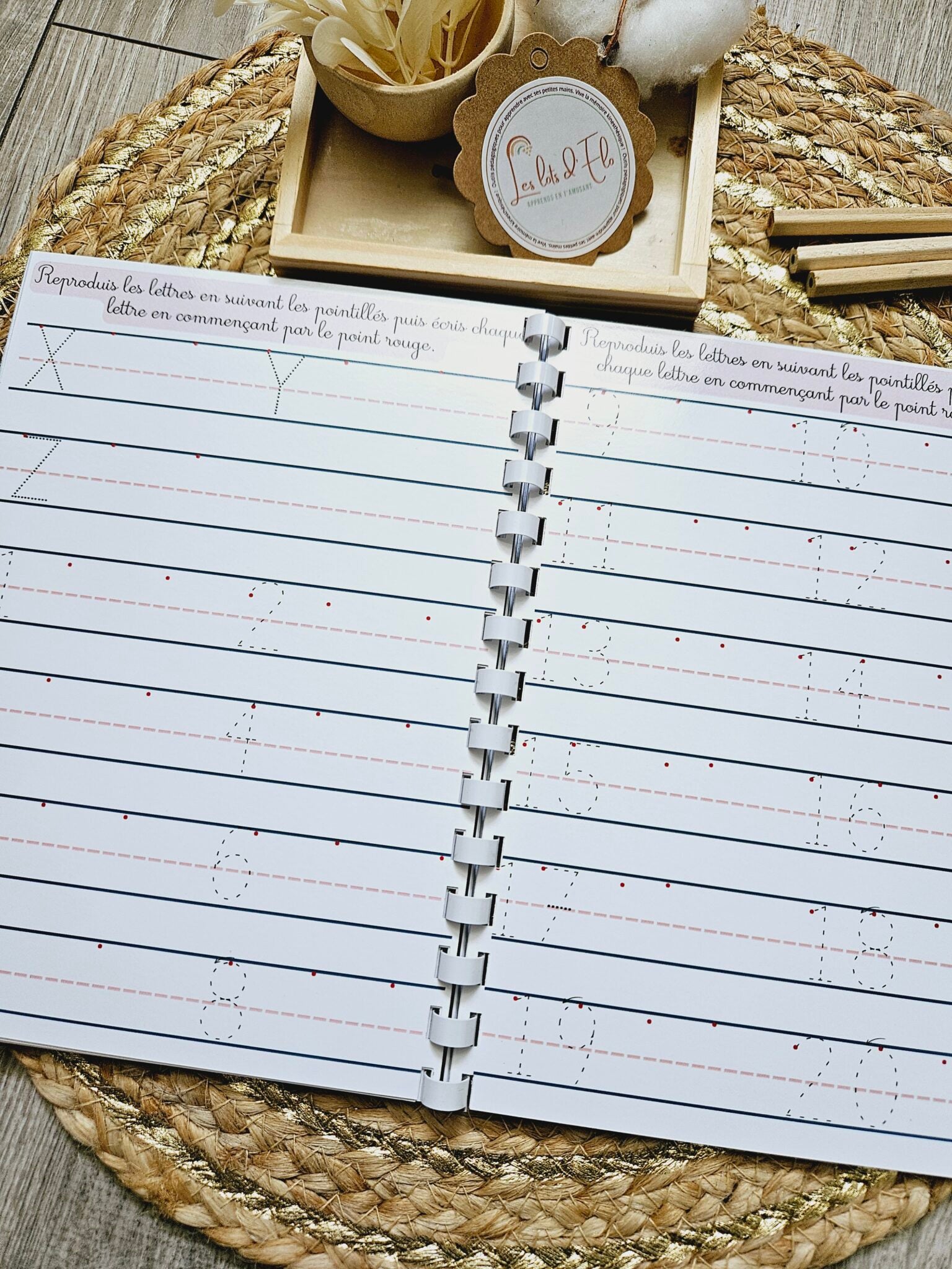Cahier Ardoise – J’écris et je Trace