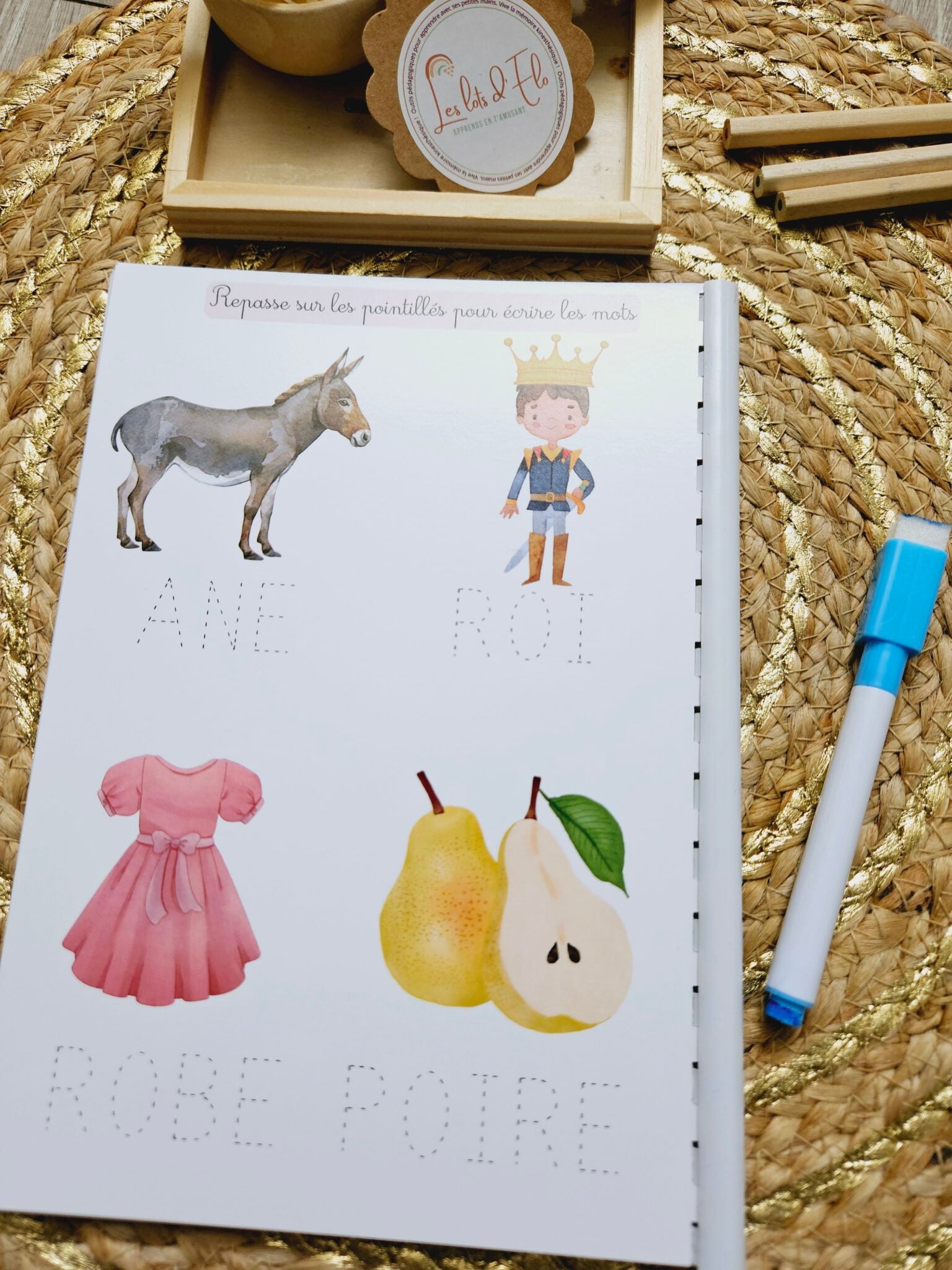 Cahier Ardoise – J’écris et je Trace