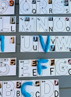 Alphabet Modelé