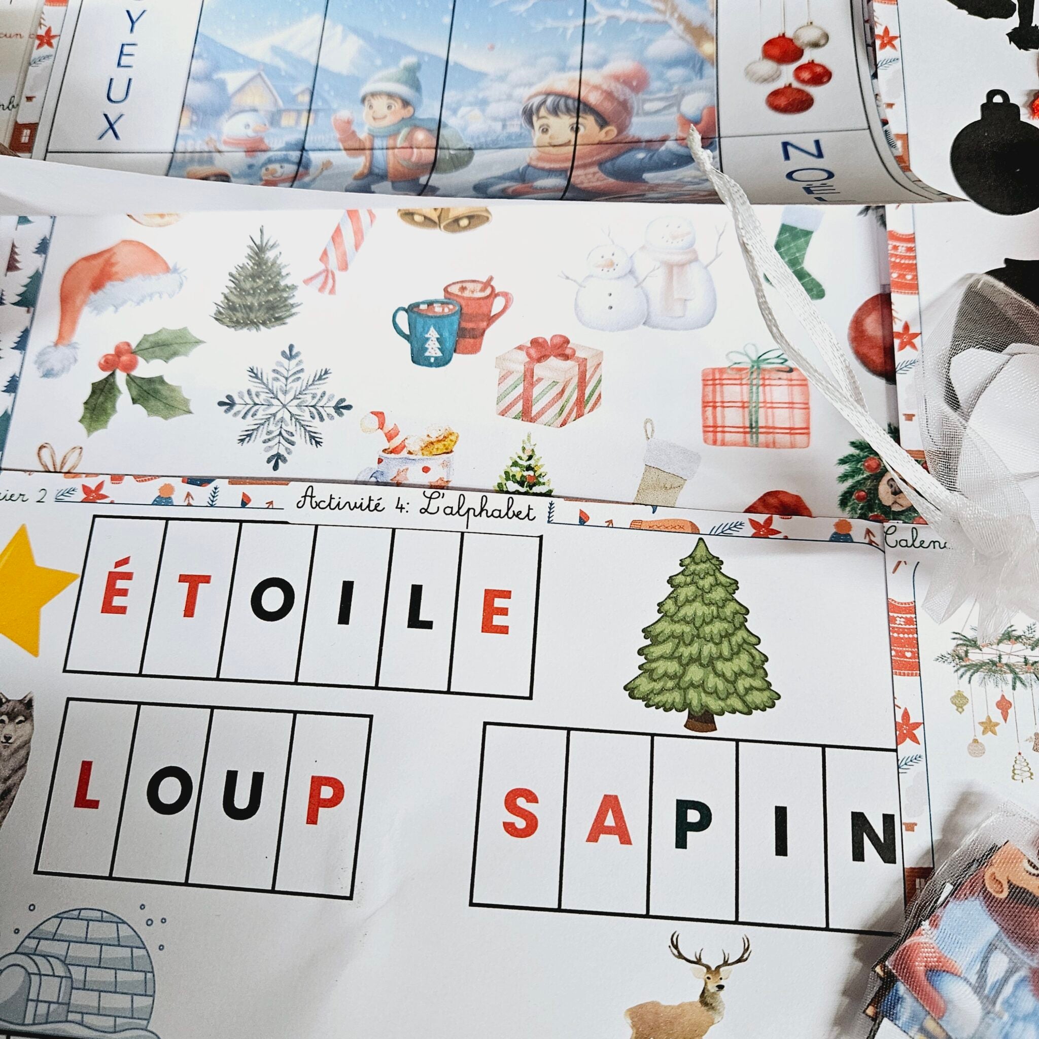 📥Calendrier de l'avent PDF