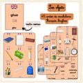 Cartes Vocabulaire en 🇫🇷 – 🇬🇧