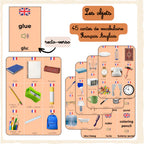 📥Cartes Vocabulaire en 🇫🇷 – 🇬🇧  PDF