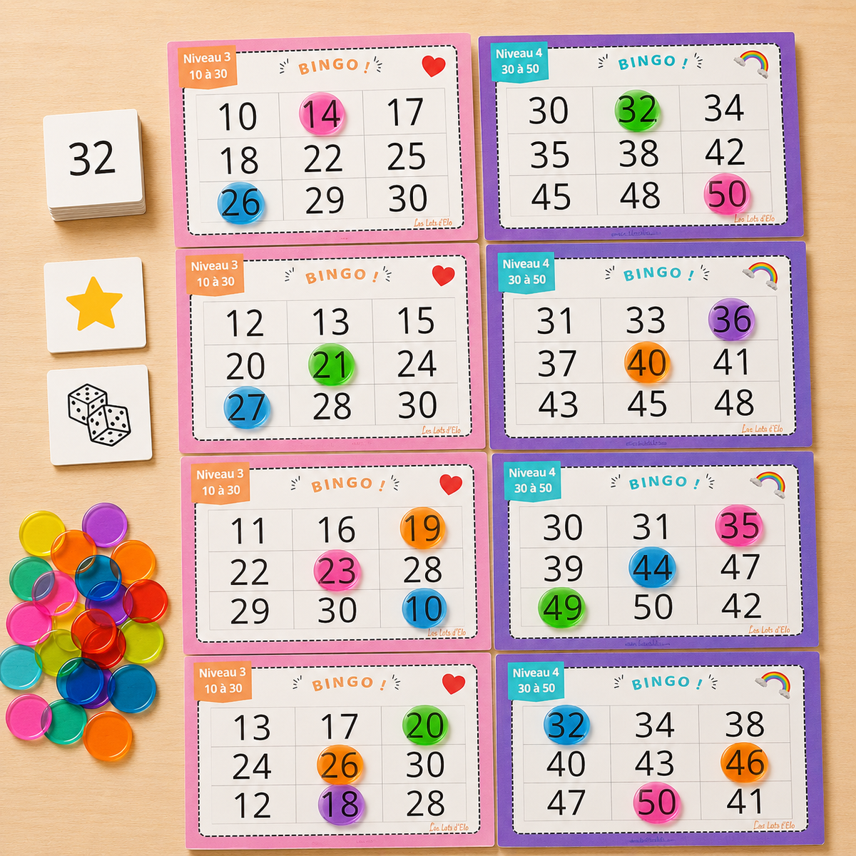 Bingo des Nombres