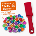 Kit Magnétique (50 jetons + bâton )