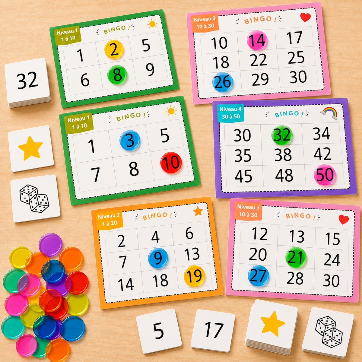 Bingo des Nombres